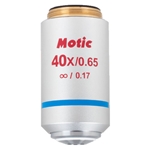 Motic Plan UC 40x Strain Free Microscope Objective Lens
