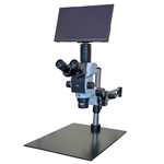 Motic SM7 HD Common Main Objective Stereo Boom Stand Microscope