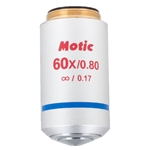 Motic Plan UC 60x Strain Free Microscope Objective Lens