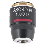 Motic Achromatic Super Contrast 4x Microscope Objective Lens