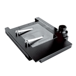 Microscope Mechanical Stage with Glass Plate