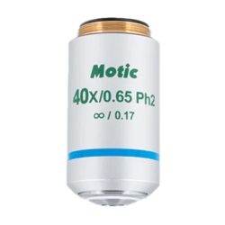 Motic Plan Achromat Phase UC 40x Microscope Objective Lens