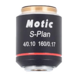 Motic S-Plan 4x Microscope Objective Lens
