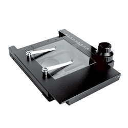 Microscope Mechanical Stage with Glass Plate