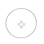 KR315 focusing crossline reticle