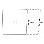 Concentric Squares Reticle KR816