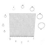 KR847 Metric reference reticle