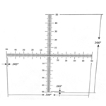 Crossed Scale reticle