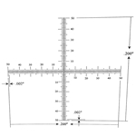 Crossed Scale reticle