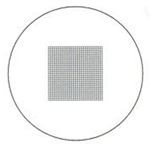 Meiji Reticle, Grid 19mm diameter