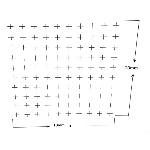 KR856 point cross reticle