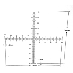 Crossed Scale reticle