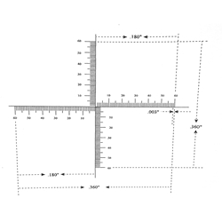 Pinwheel reticle