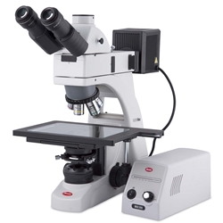 Motic BA310MET Metallurgical Reflected/ Transmitted light trinocular microscope