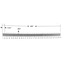 Ruler reticle