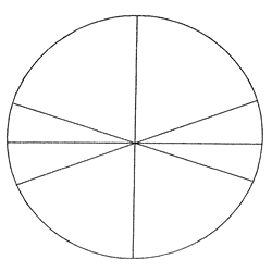 KR307 30 and 60 degree increment reticle